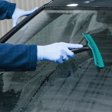 유리 발수 코팅 자동차이미지